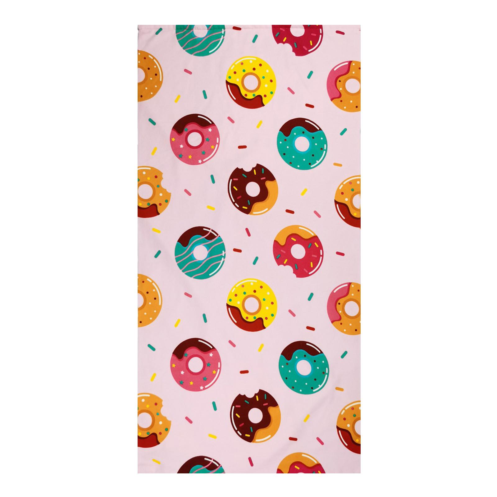 Microfiber Beach Towel Oversized Absorbent Bath Towel For Womens And Kids One Size розовый