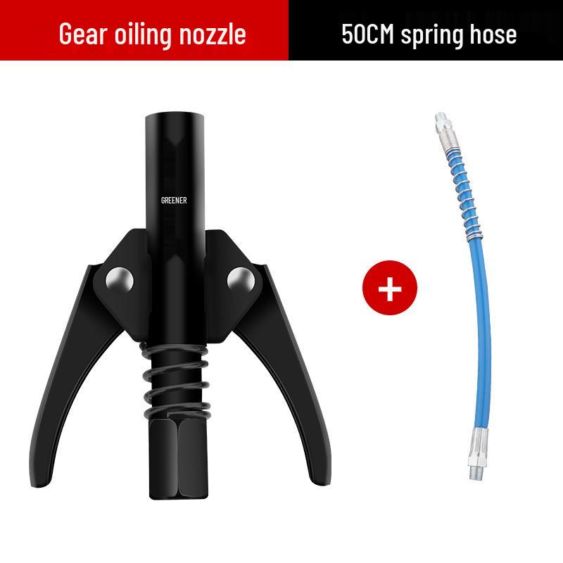 Green Forest High-Pressure Greasing Nozzle - Butter Gun Head & Locking Pliers Set
