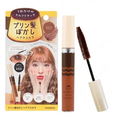 Shobido Shobido Pudding Haar-Verblendungs-Mascara 20g Hergestellt in Japan Verdeckt leicht Puddinghaare und verdeckt graue Haare (Karamellbraun, 20g)