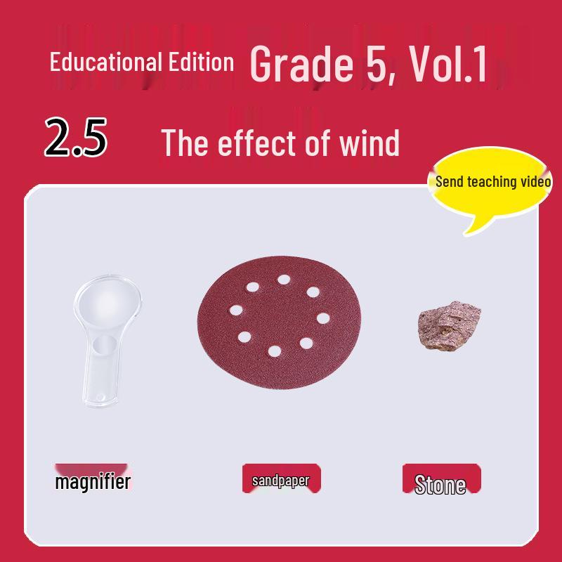 

Набор для научного эксперимента для 5 класса: Влияние ветра