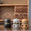 Japanischer Teekannenwärmer aus Keramik – Teekocher mit Kerzenheizung und Teesieb-Set für Kung-Fu-Tee oder Aromatherapie