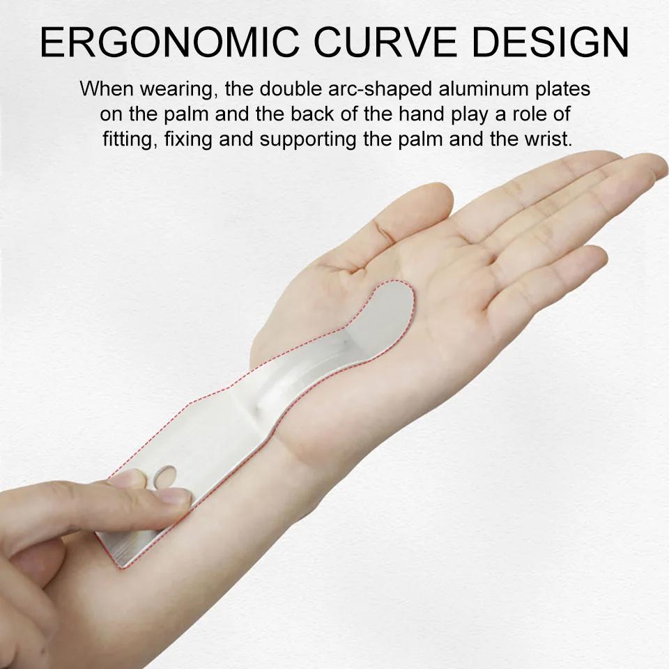 Atmungsaktive Handgelenkstütze, professionelle Schiene, Handgelenkstütze, Schutzband, Arthritis, Karpaltunnel, Handverstauchung, Tendinitis, Armband