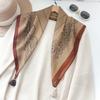 Women Fashion Light Luxury High Quality Tassel Decorated Square Neck Scarf For Daily Commute