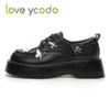 Love Ycodo Жіночі повсякденні лофери Зручні весна літо осінь Студентська мода для дівчаток Повсякденне шкіряне взуття