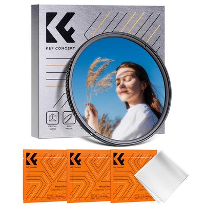 Concept 52mm Black Mist CPL Filter Multifunctional Filter 2in1 Soft Effect Polarizing Effect 18 Layer Nano Coating Polarizing Filter Soft Filter