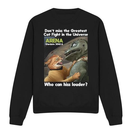 Star Trek Unisex Adult Cat Fight Sweatshirt