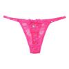 Low-waist G String Underwear Cotton Crotch Lace Panties Women Thong Sexy Briefs Pendant