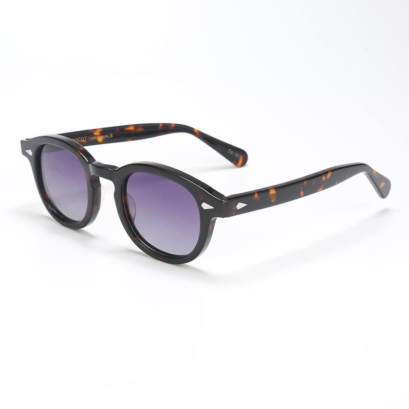 Fashion Polarized Sunglasses Men UV400 Johnny Depp Lemtosh Brand Designer Sun Glasses For Male Retro Acetate Frame Oculos