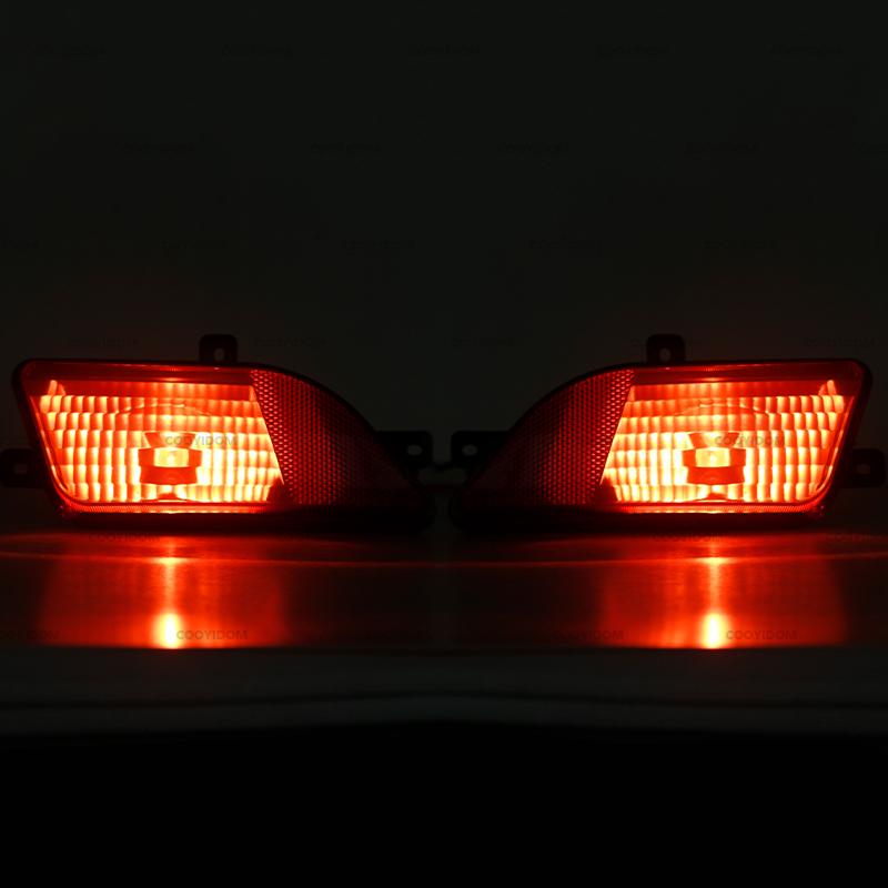Car Rear Bumper Brake Light Warning Lamp Fog Lamp Reflector Light With Bulb For Great Wall Wingle 3 Wingle 5