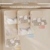 Wall-Mounted Storage Hanging Bag Visible Mesh Storage Bag For Student Dormitories, Bedrooms, Wardrobes, Underwear, And Socks