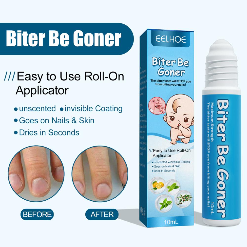 

Bitter Nail Water No Bite лак для ногтей с роликовым шариком для детей против кусания ногтей Bitter Nail Water Stop Nail Cuticle