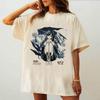 Ado T-Shirt Damen Trendig Digital Atmungsaktiv Klassisches T-Shirt Vintage Anime Pastellfarben Atmungsaktiv Ästhetisch Gotisch