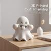 Fun Expression Cute Ghost Statues Mischievous Mini Ghost Ornaments  Gift for Friend