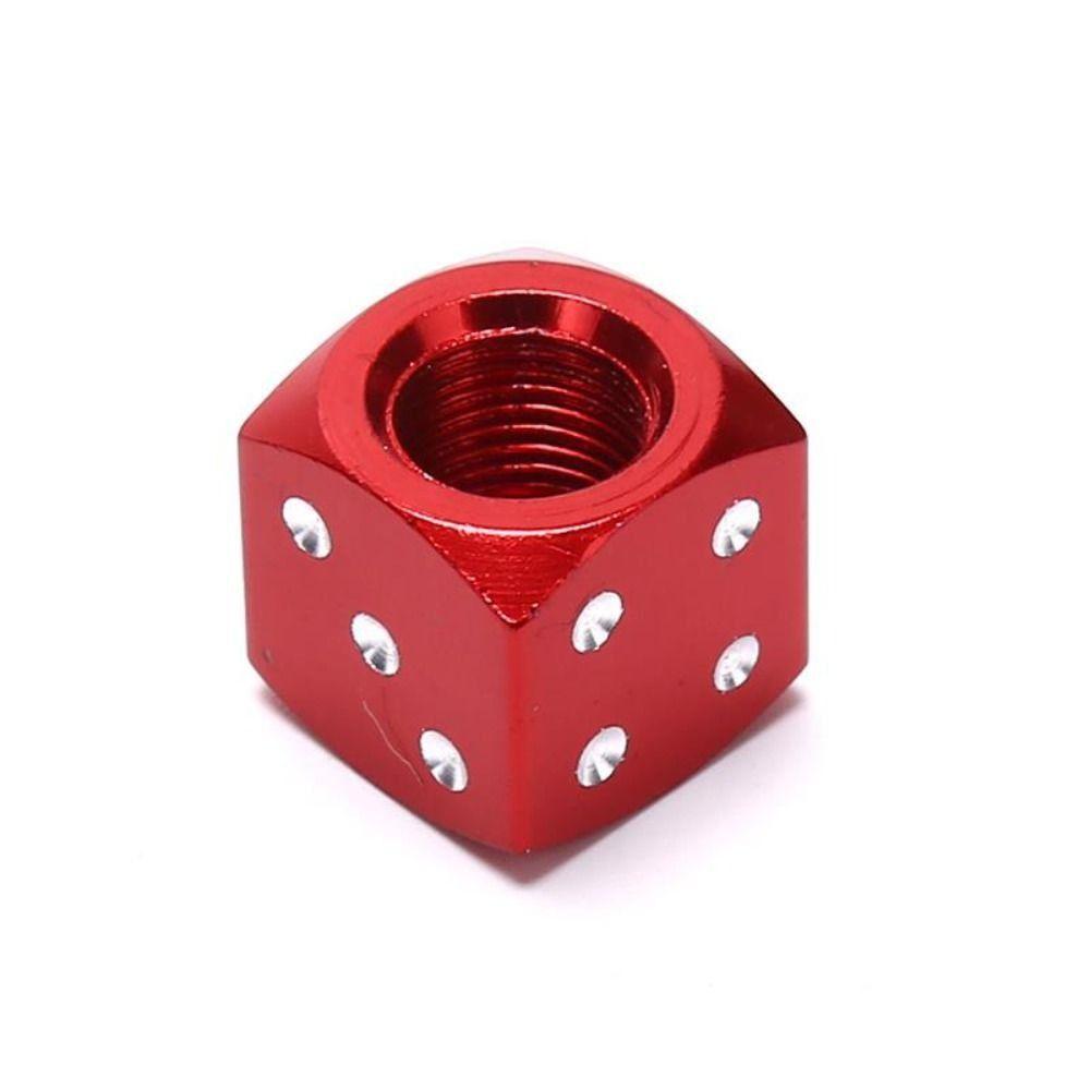 Wheel Hub Valve Cover Aluminum Zinc Zinc Alloy Nipple Caps Auto Wheel Cap Tire Valve Caps Tyre Rim Stem Cover