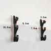 Wall Sword Shelf Support Wooden Real Japanese Katana Samurai Sabre Wall Shotgun Sniper Rifle Storage Rack Display Holder Decor