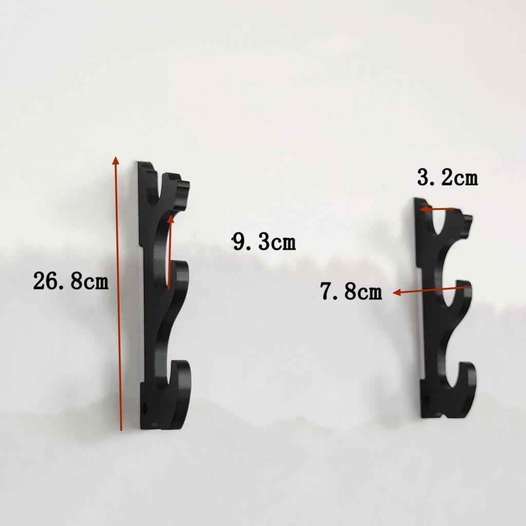 Wall Sword Shelf Support Wooden Real Japanese Katana Samurai Sabre Wall Shotgun Sniper Rifle Storage Rack Display Holder Decor