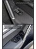 Compatible Carbon Fiber Interior Accessories for VW Golf 7: Console, Gear Shift, Cup Holder, A/C, Navigation Decor.