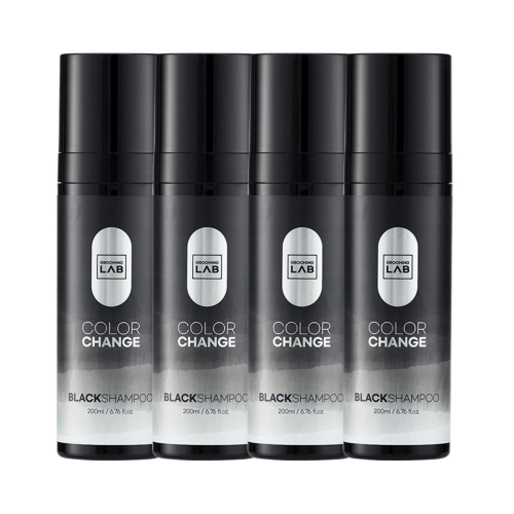 Grooming Lab Natural Color Change Black Shampoo 200ml 4pcs none