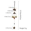 Outdoor Copper Bells Wind Chimes Creative Retro Garden Yard Decoration DIY Home Lucky Pendants