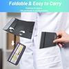 3 Layer Foldable Nursing Clipboard Pocket Size with Pen Holder Elastic Portable Multi Functional Clip Board Stationery Supplies
