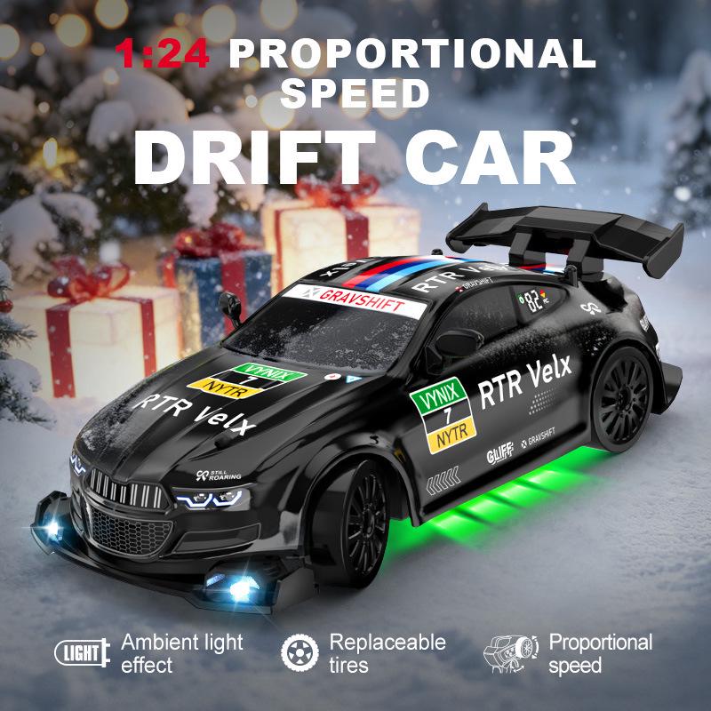 1:24 Four-Wheel Drive RC Drift Car with Stepless Speed
