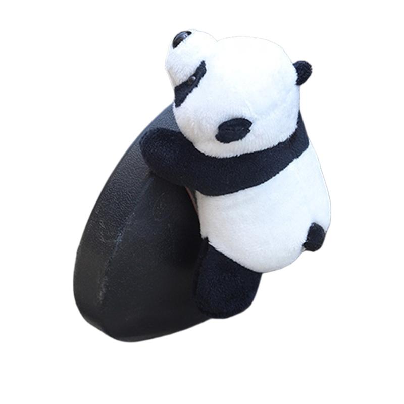 

Adorable Cartoon Panda Bike Handlebars Accessory with Multiple Mounting Option Panda Handlebars Charm for Cycling Fun