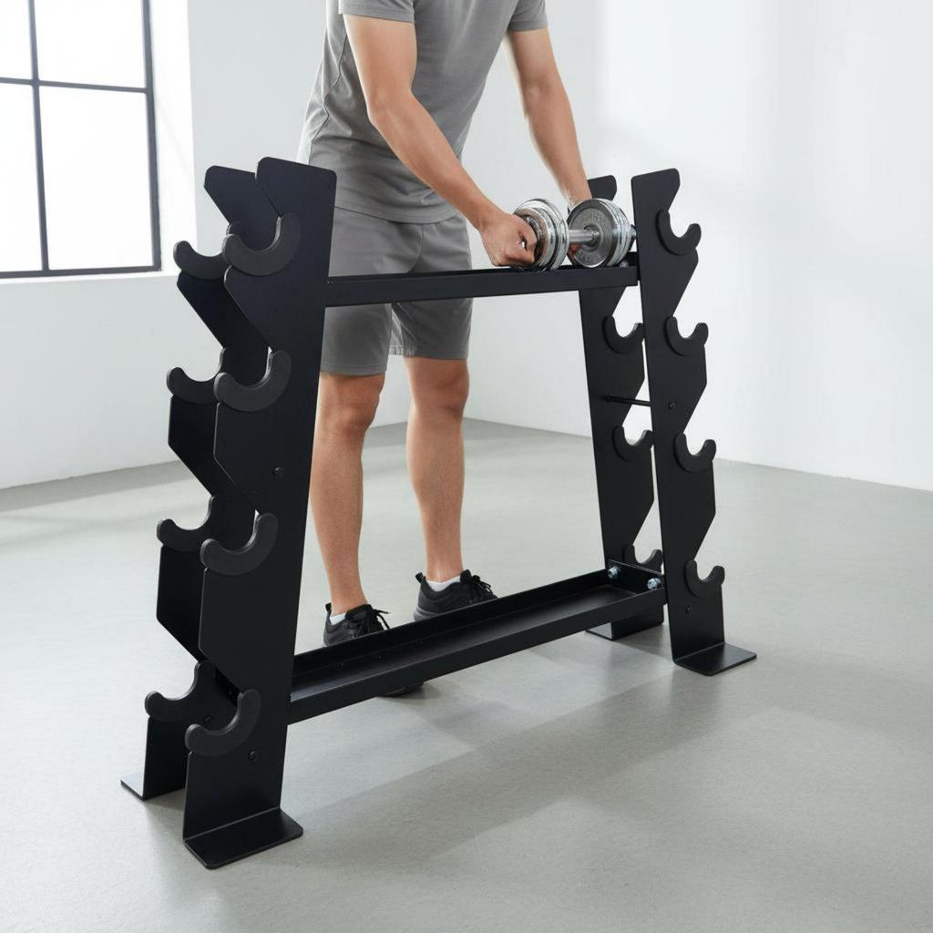 Dumbbell Rack Sturdy Storage Stable for Fitness Enthusiasts