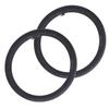 2PCS 16x2.125 Inner Tube Butyl Rubber Bicycle Inner Inner Tube Replacement  Tire Repair