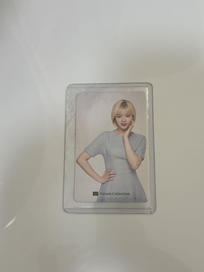 

[USED] TWICE Jeongyeon Trading Card Nature collection