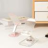 360 Degree Rotating Cellphone Holder Universal for Phone Tablet Table Support Stand Clear Acrylic Folding Holder Stand