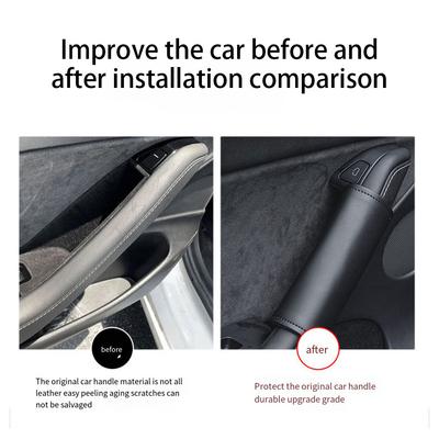 4 Pezzi Maniglia Interna Porta Auto Manicotto Protezione Antigraffio Accessori