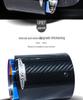 BM Mini Cooper Carbon Fiber Burnt Blue Stainless Steel Exhaust Tailpipe