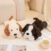 40/50 cm Cane Cucciolo Peluche Carino Posizione Addormentata Giocattolo Morbido Ripieno Animale Bambola Cucciolo Cuscino Cuscino Addormentato Regalo di Compleanno Per Bambini