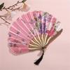 Vintage Muschelfächer Japanischer Chinesischer Handfächer für Hochzeitsmädchen Tanzfächer Geschenk