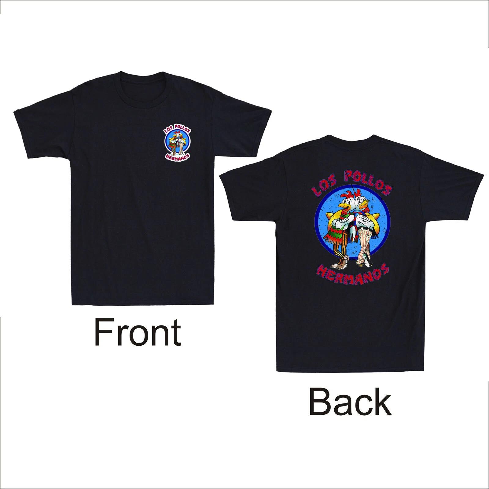Los Pollos Hermanos Breaking Bad Heisenberg Walter Comedy Vintage Men s T Shirt L