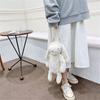 Rabbit Doll Crossbody Bag Long Ear Rabbit Plush Bags Plush Shoulder Bag  Messenger Bag