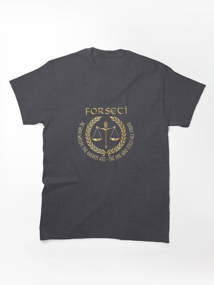 Golden Axe Forseti, Norse God of Justice Classic T-Shirt