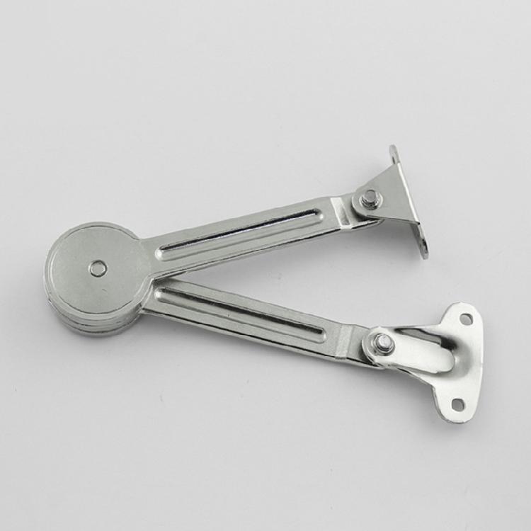 Sturdy Zinc Alloy Soft Close Hinges Accessory for Toy Box Chest Adjustable Lid Stay Tension Safe Smooth Closures 2PCS