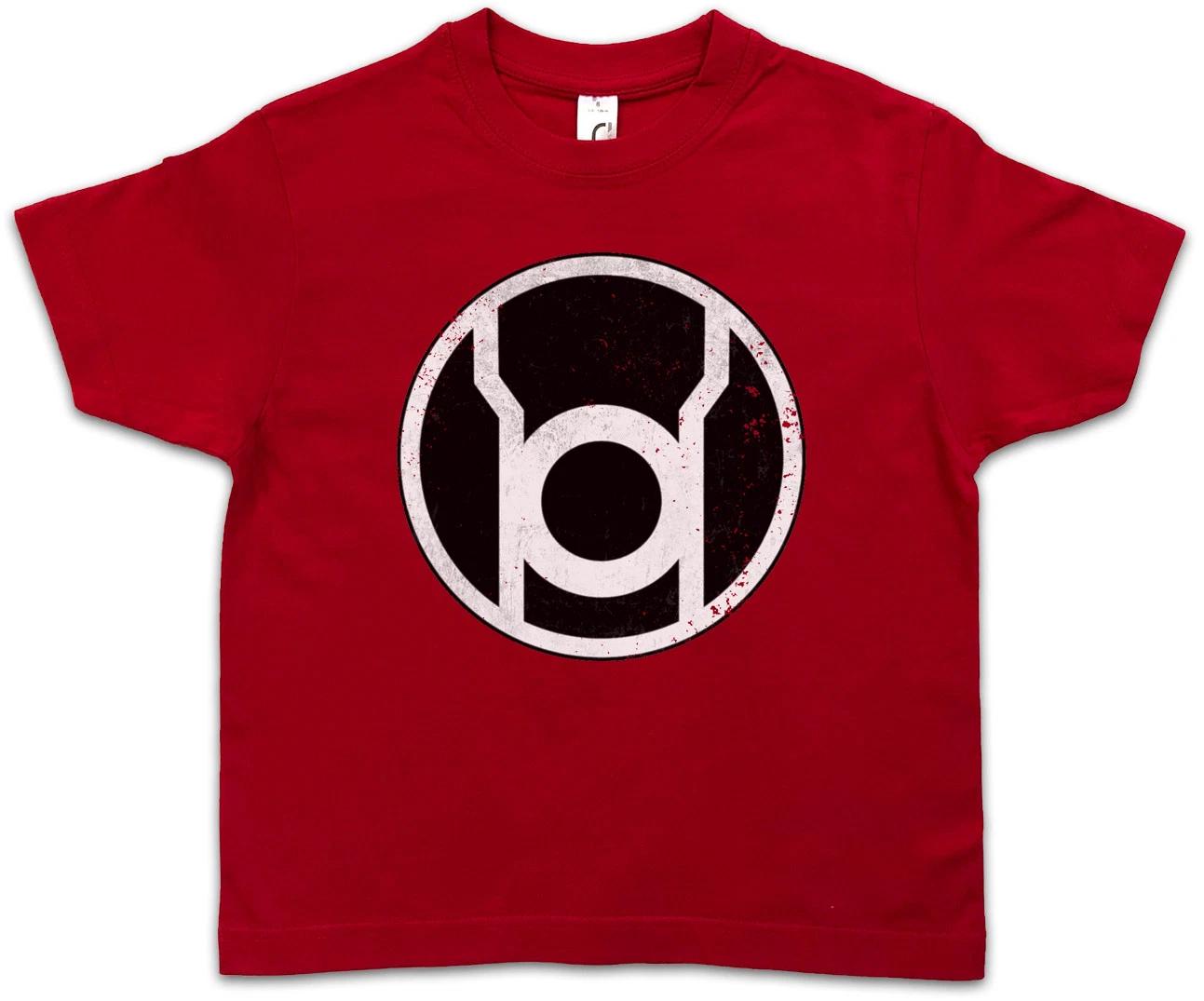 THE BIG RED LANTERN BANG THEORY LOGO Kids Boys kids boys T-Shirt Sheldon TBBT Nerd Green 110