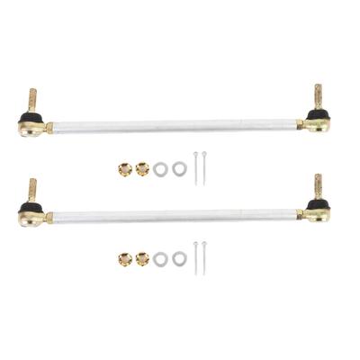 2 Sets Steering Tie Rod Kit with Ends Alloy Steel Improve Riding Stability Replacement for Polaris Predator 500 2003