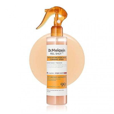Peel Shot Keratins Care Kojic Acid Turmeric Exfoliating Spray for Dark Spots Brightening Skin Daily Use