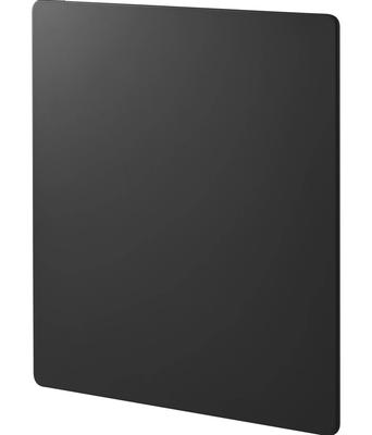 Gancho de Filme Yamazaki Painel de Aço Preto L45 x A50cm Torre de Filmes Armazenamento Flutuante Painel de Cozinha Armazenamento Magnético 1515 Dimensões P1.2 (incluindo gancho)