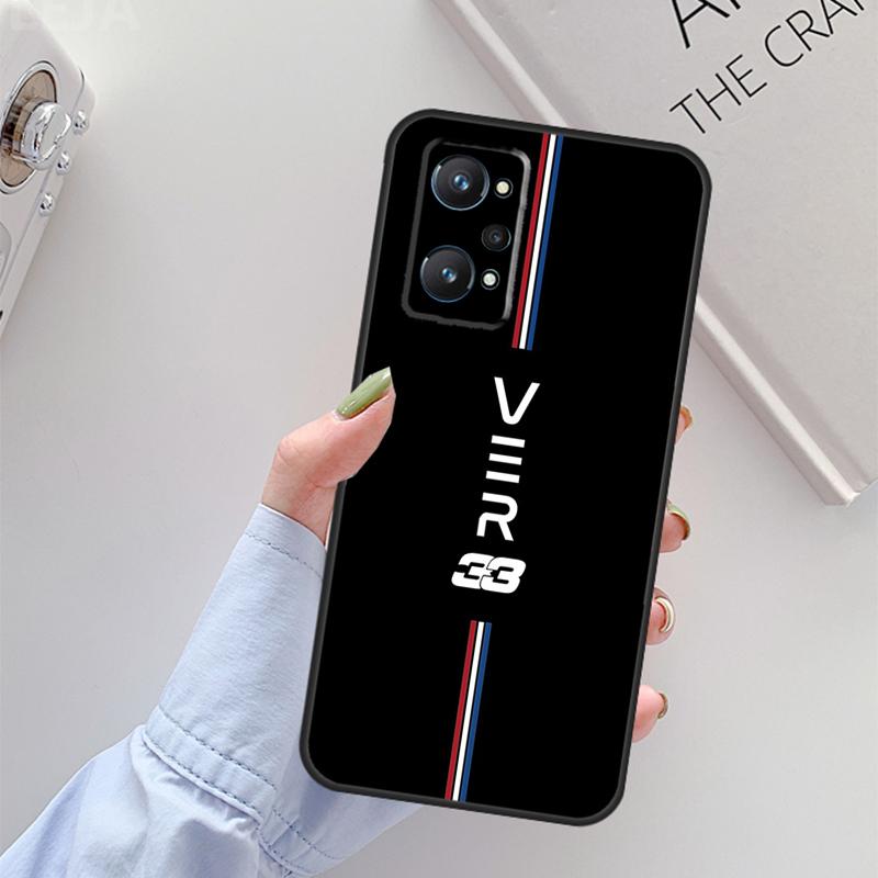 F1 Formula 1 Number For Realme 10 11 Pro Plus GT Neo 5 2T C21Y C30 C31 C33 C35 C55 OnePlus Nord CE 2 3 Lite Case