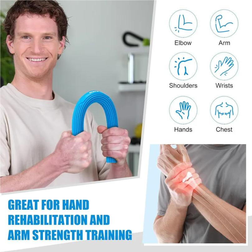 Professional Fitness Wrist Strength Trainer for Men and Kids Forearm Grip Strengthener Arm Rehabilitation Gym Equipment