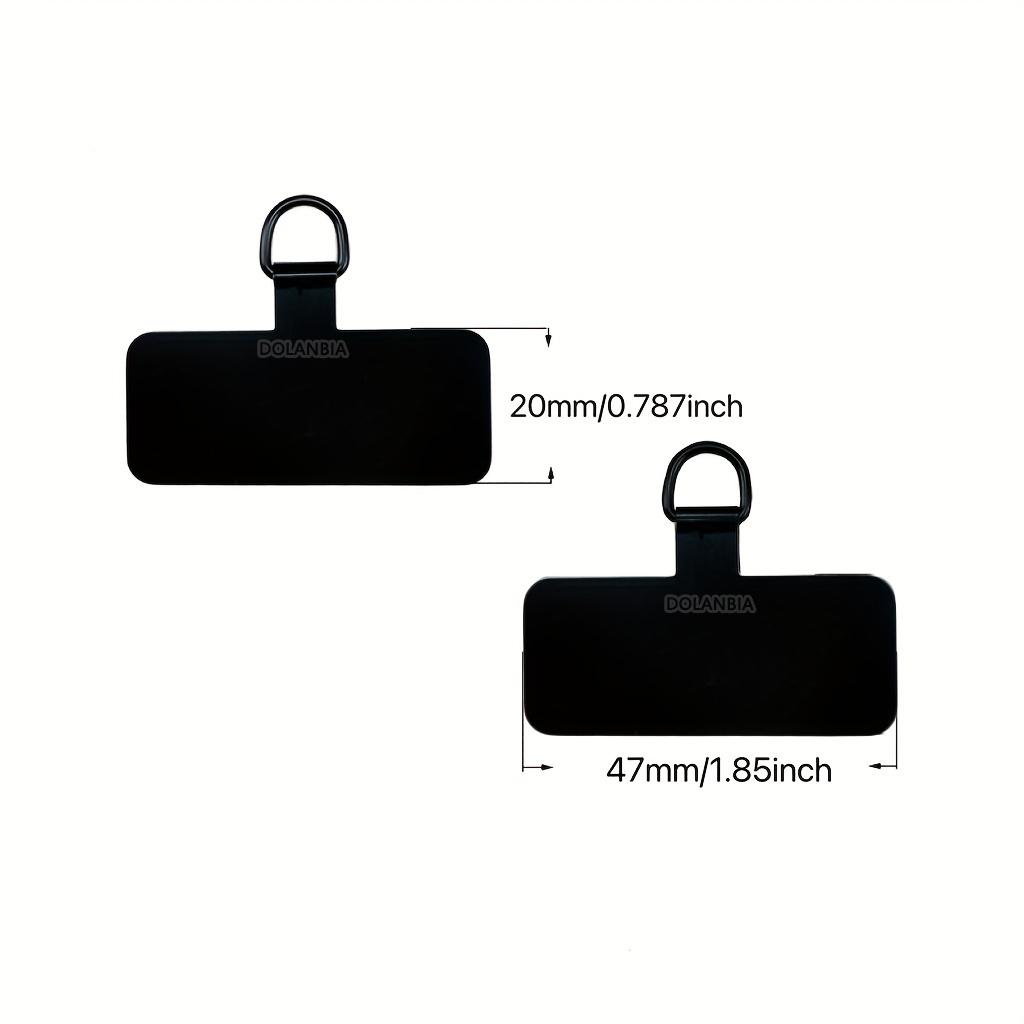 4/3/1 Universal Mobile Phone Lanyard Patch Gasket Metal Safety Ultra-thin Phone Strap Parts Skiing Running Climbing Special