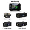 1 Set Battery Coulomb Counter Power Volt Ammeter for Lithium Batteries with Intelligent Safe Features Cable Included
