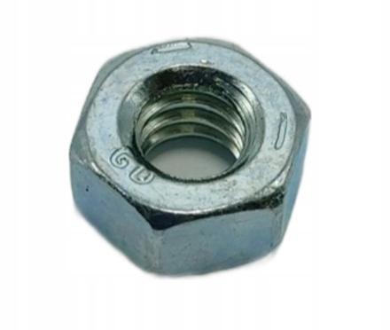 Inch Nuts 1/4 Unc Class 10 Galvanized Din 934 25 Pcs