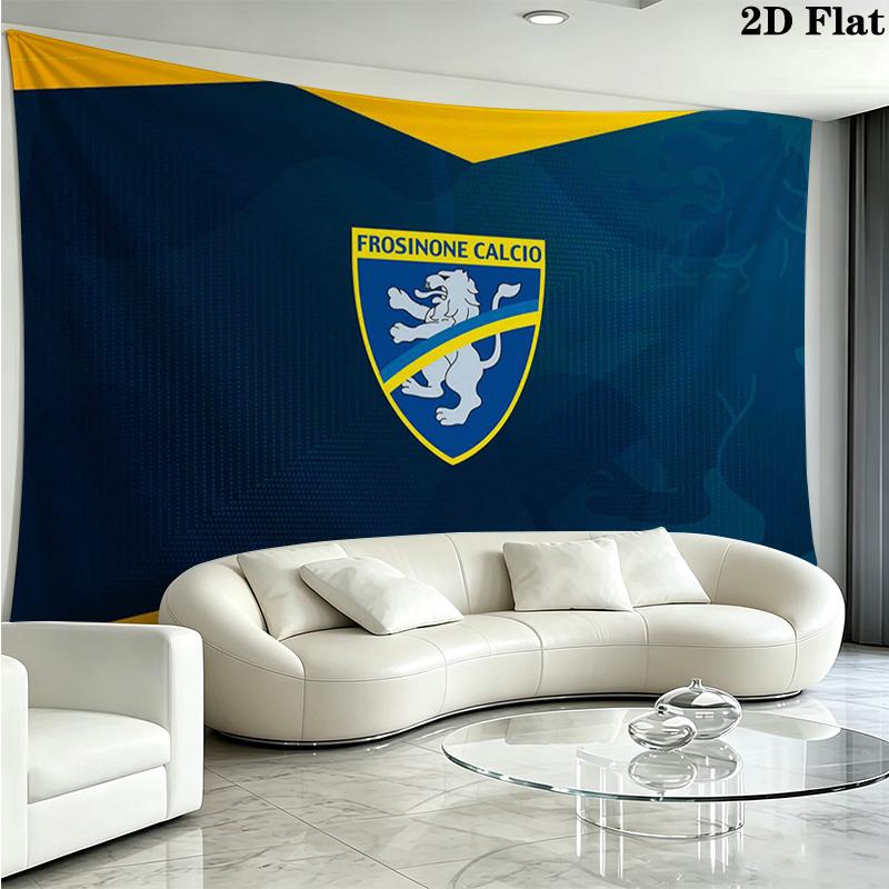 Frosinone Calcio Wall Tapestry Aesthetic Wall Hanging Printed Fabric Blanket Decorative Tapestries for Bedroom Living Room Home Decor