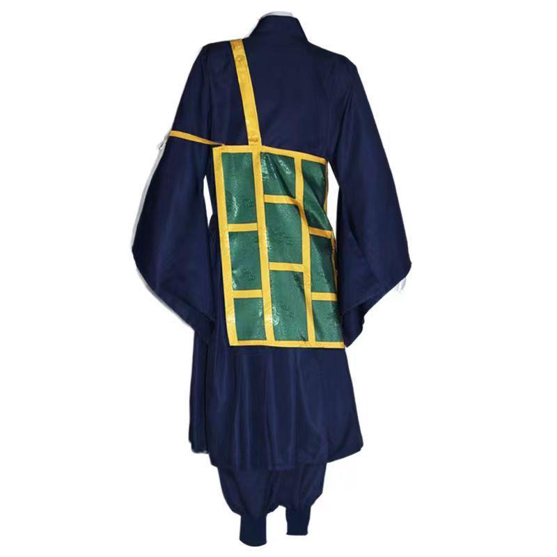 Jujutsu Kaisen Geto Suguru Costume Cosplay Nero e Blu Set per Performance Teatrale Anime