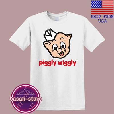 Piggly Wiggly Store Men#039;s White Size S5XL Unisex T-Shirt